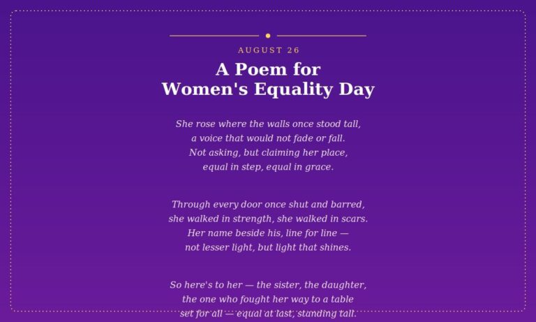 Women’s Equality Day Quotes