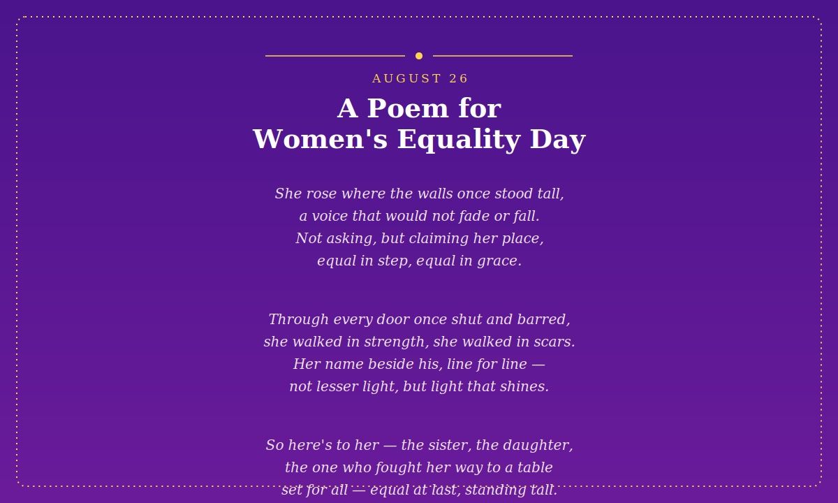 Women’s Equality Day Quotes