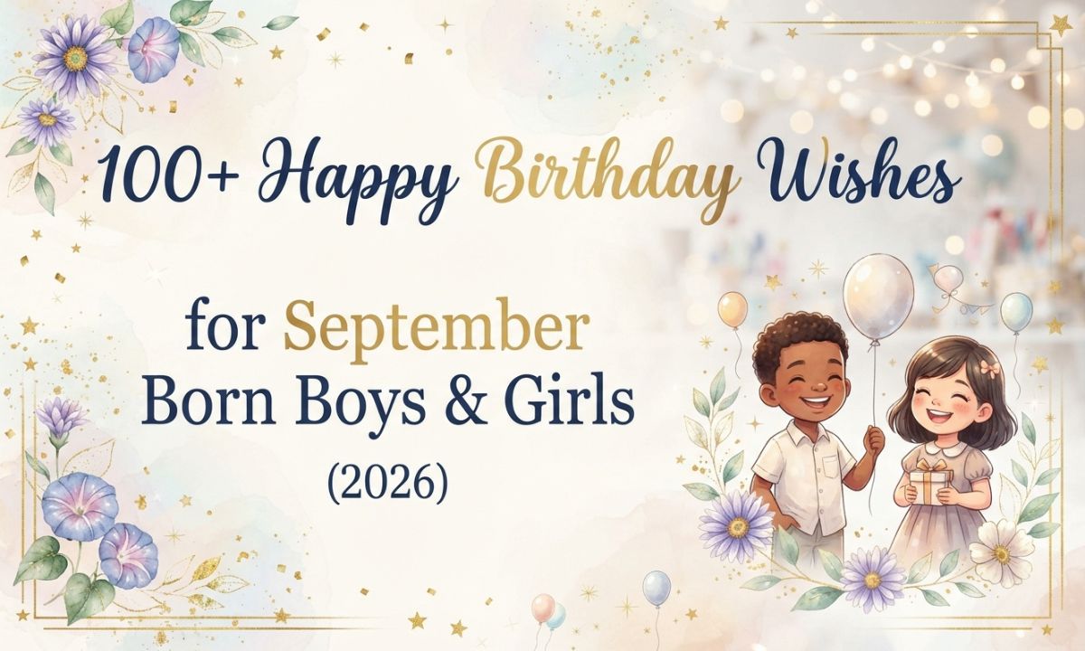 Birthday Wishes for September